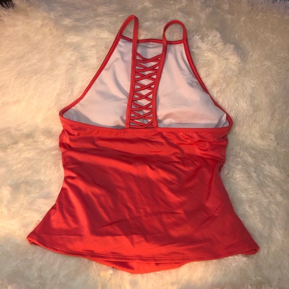 Deep Pink Coral Tankini - Picture 10 of 12